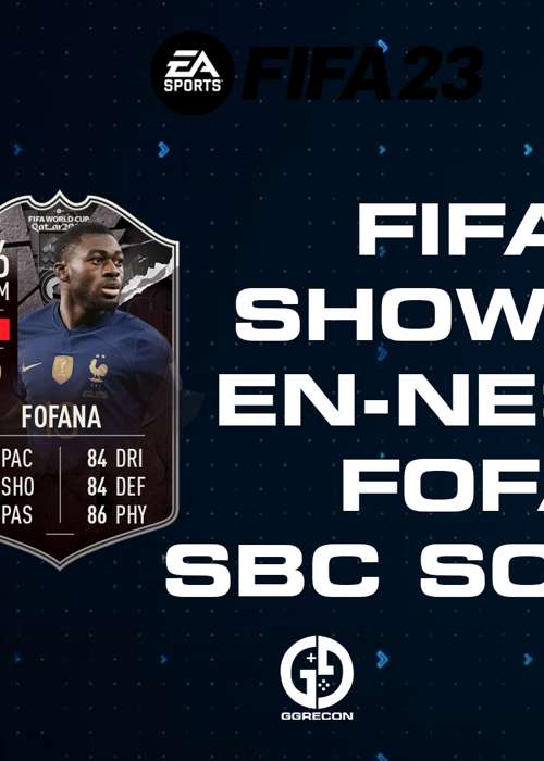 Solve the Showdown En-Nesyri & Fofana SBC in FIFA 23 with the right cards