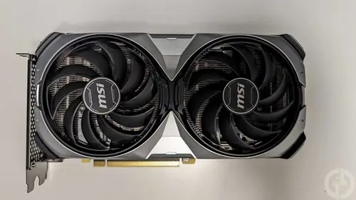 the MSI RTX 4070 SUPER