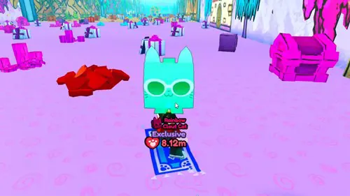 Pet Simulator X, Rainbow Clout Cat pet