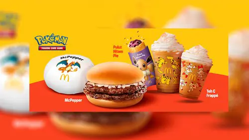 McDonald's Singapore Pokemon menu