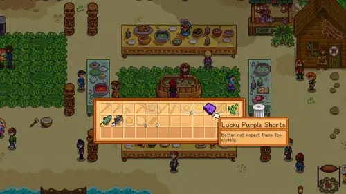 Stardew Valley Luau: Potluck Mayor's shorts