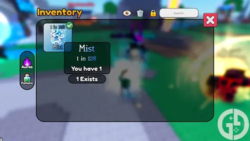 Image of the Mist Aura in Aura RNG