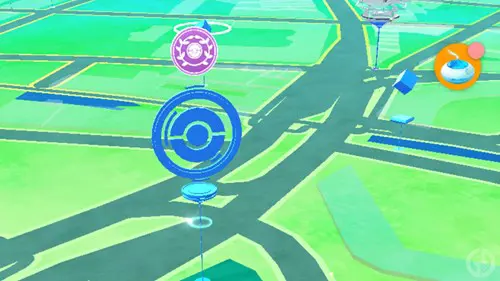 A screenshot of a PokeStop Showcase in Pokemon GO