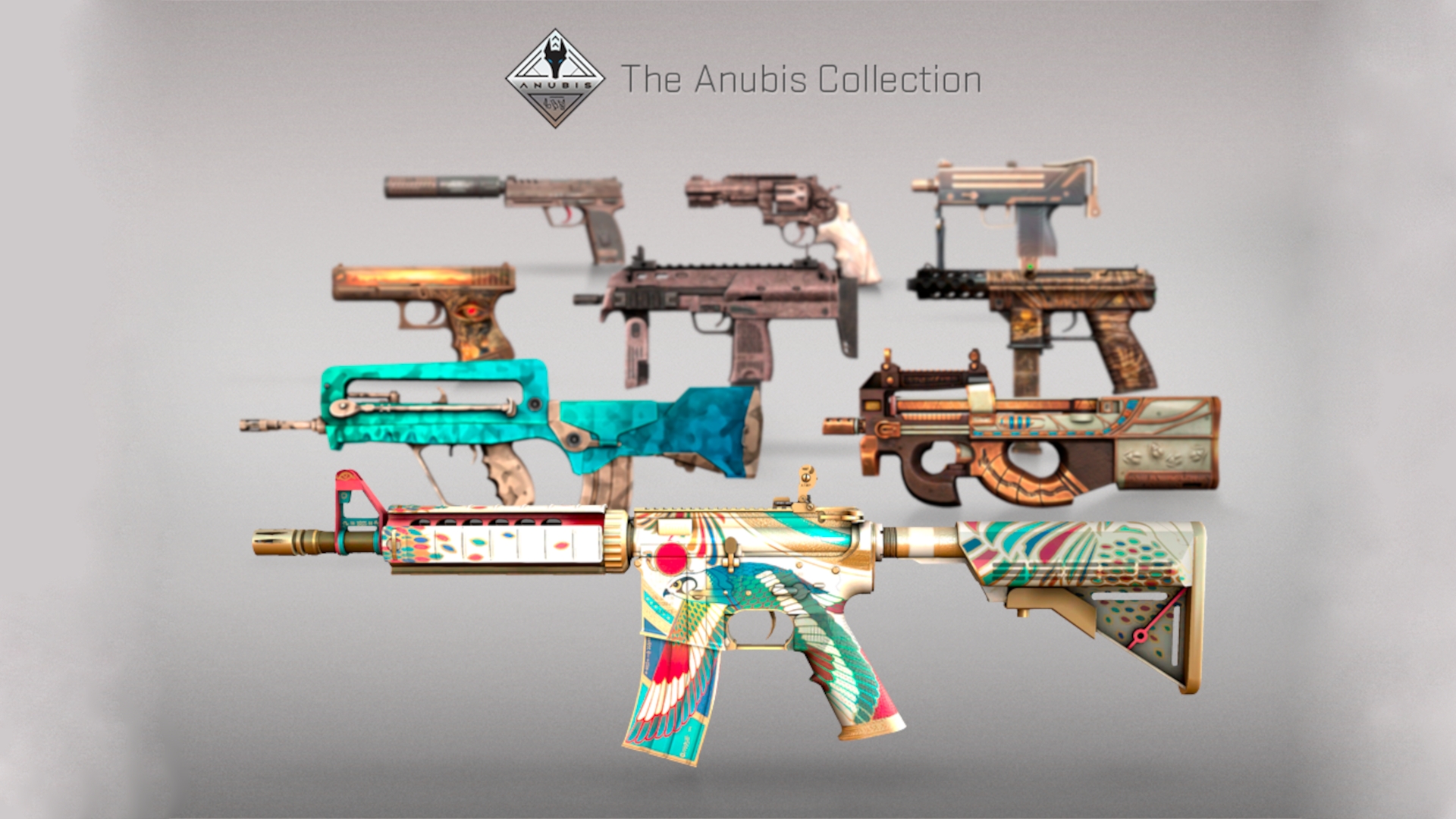CSGO Anubis Collection package All skins, price & how to get