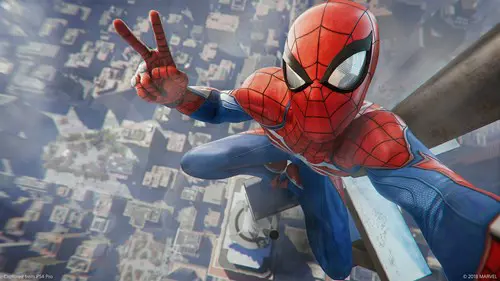 Spider-Man 1 on skyscraper