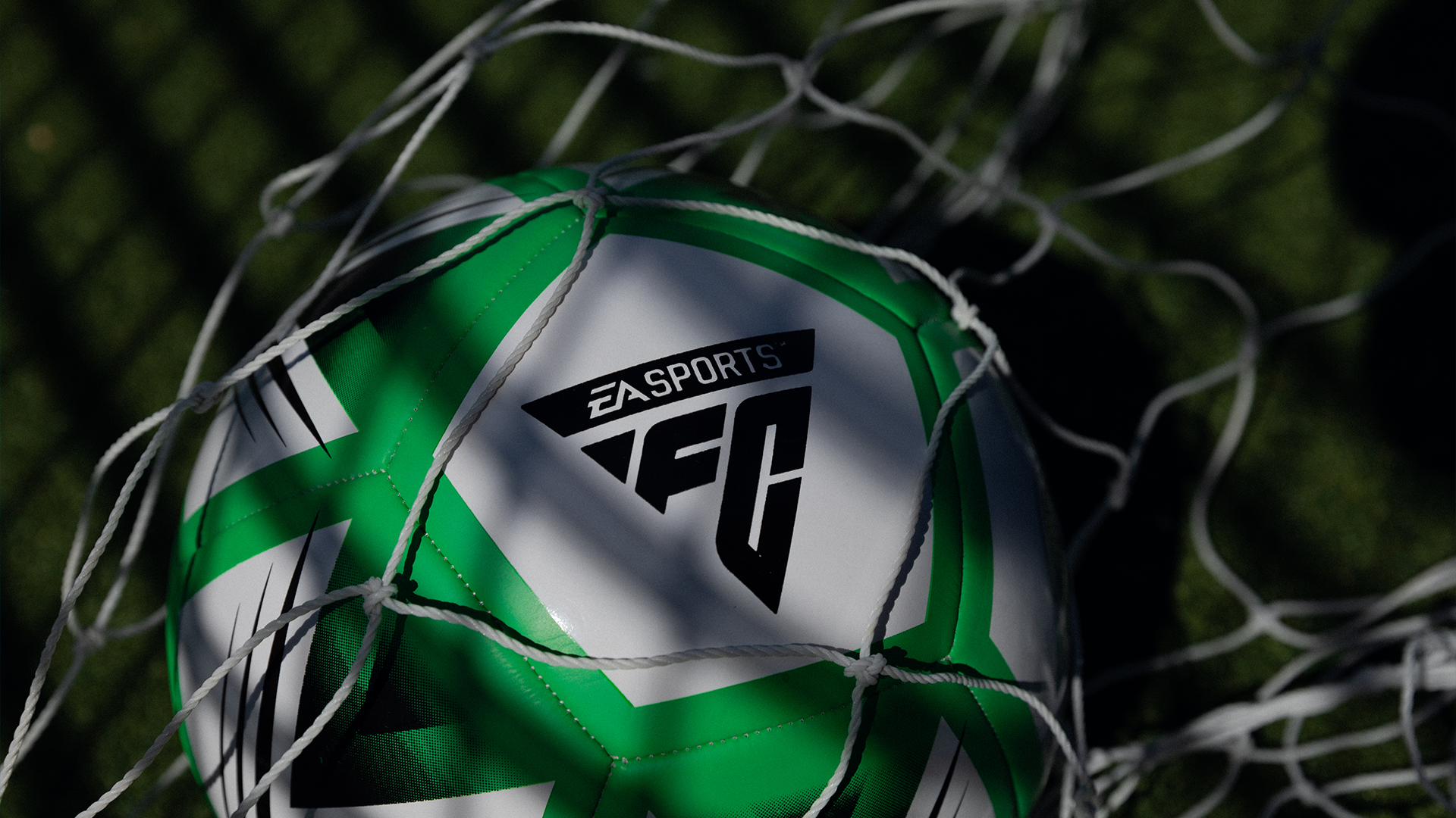 A promo image of EA Sports FC 24