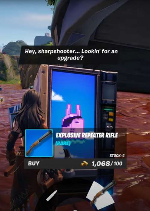 Where to find Weapon-O-Matic Vending Machines in Fortnite Chapter 4 Season 3