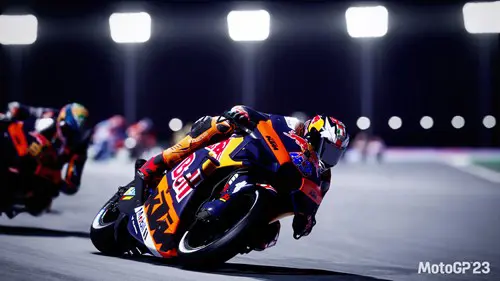 A Red Bull bike in MotoGP 23