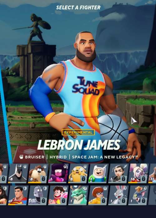 MultiVersus LeBron James combos, perks & specials