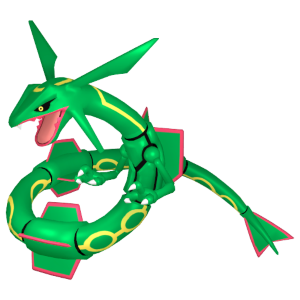 Rayquaza from Pokemon Home