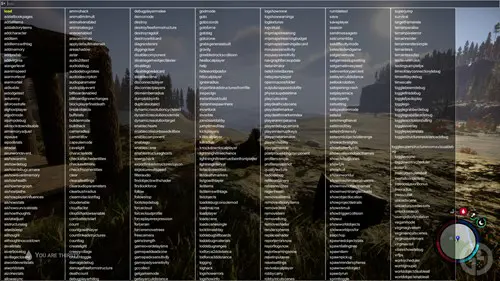 Sons of the Forest debug commands list