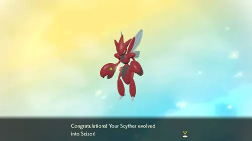 how to evolve Scyther in Pokemon Legends Arceus: Evolving Scyther into Scizor