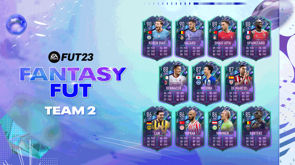 FIFA 23 Fantasy FUT team 2: Al Owairan, Jota, Hazard & more