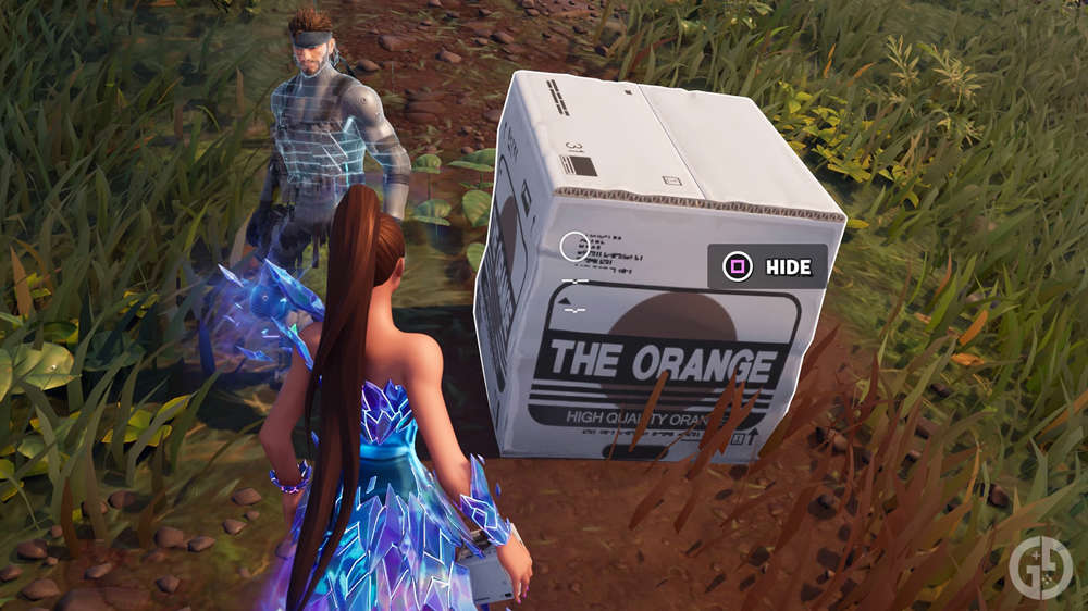 Where to find a Cardboard Box in Fortnite