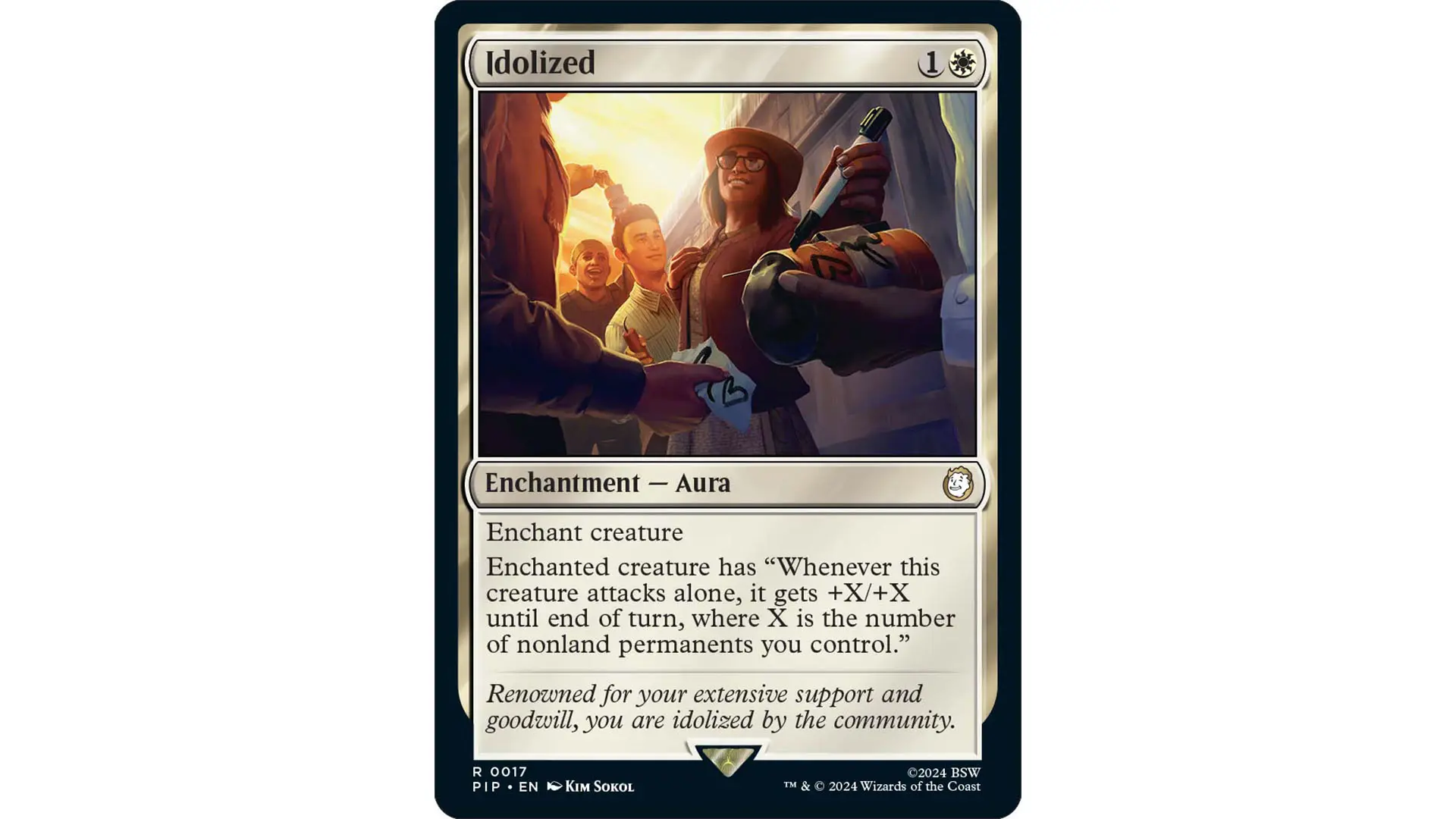 MTG Fallout 0041 Idolized Mainset