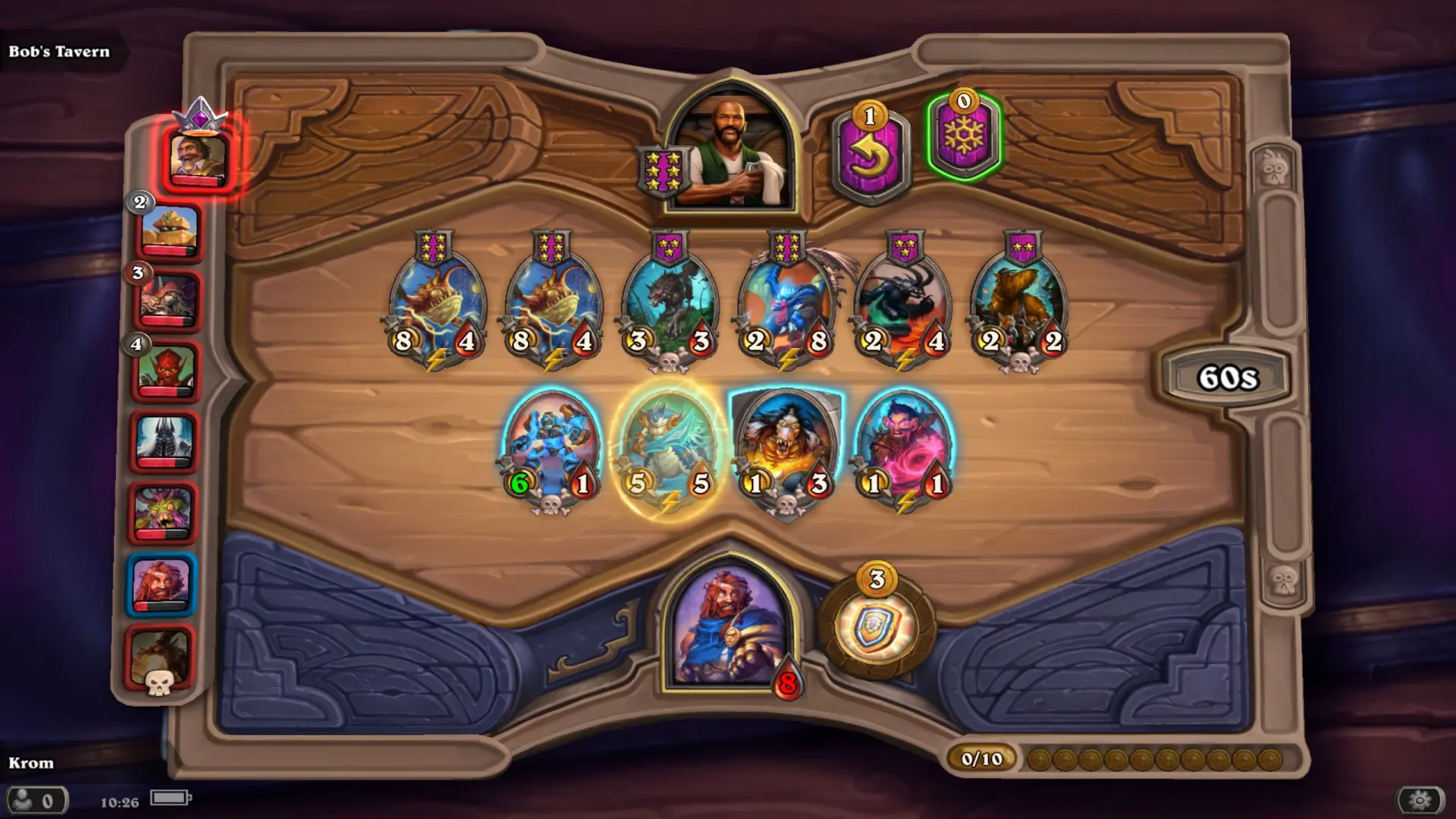 a game of Hearthstone