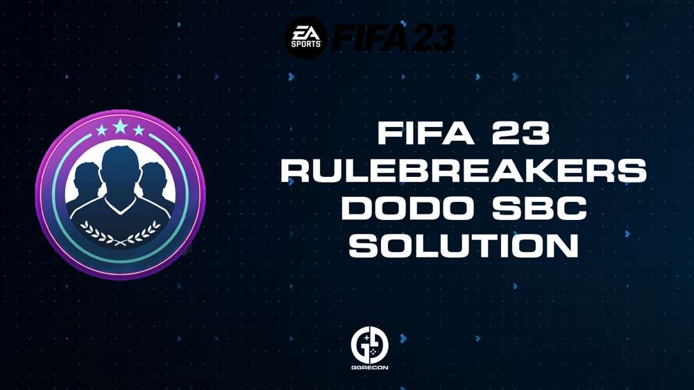 FIFA 23 Rulebreakers Dodo SBC Solution