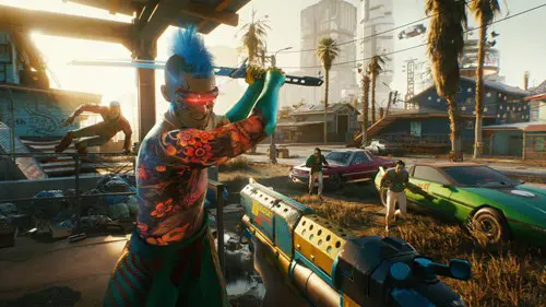 Cyberpunk 2077 is a great shooter on Steam Deck