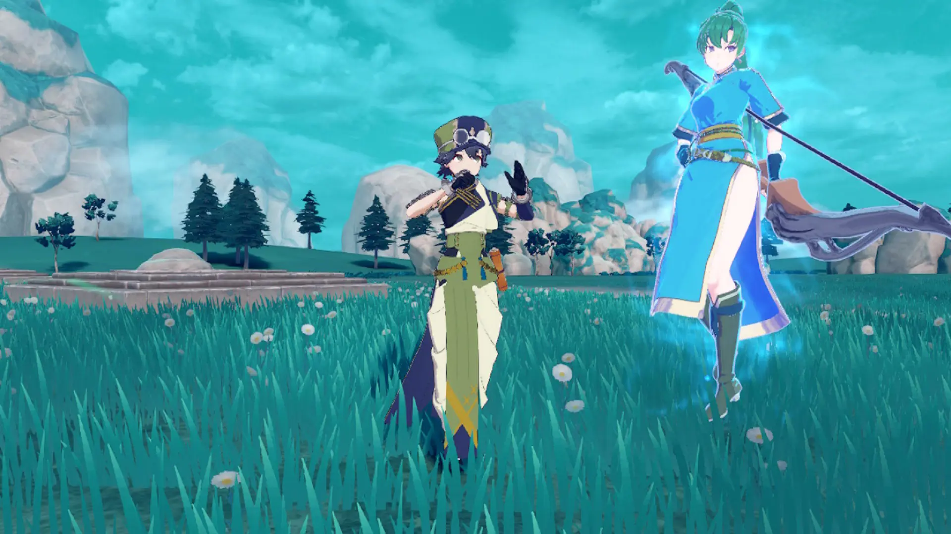 Image of two characters in Fire Emblem Engage