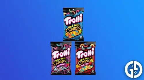 Trolli Sour Brite Crawlers gummy worms