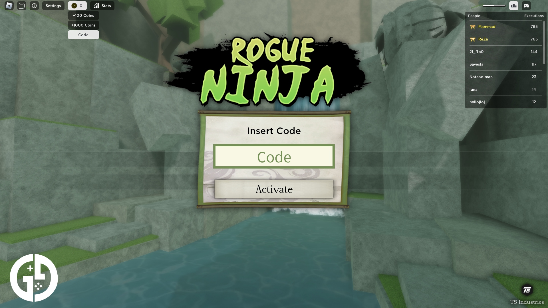 Все коды Rogue Ninja, которые можно обменять на бесплатные монеты