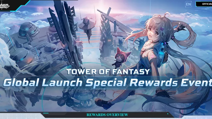 Tower of Fantasy release time, date, and pre-load rewards explained