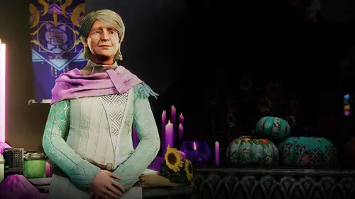 Eva Levante, the vendor for Festival of the Lost in Destiny 2