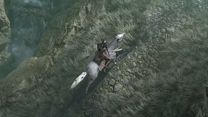 Image of a Necromancer in Diablo 4 riding Mt