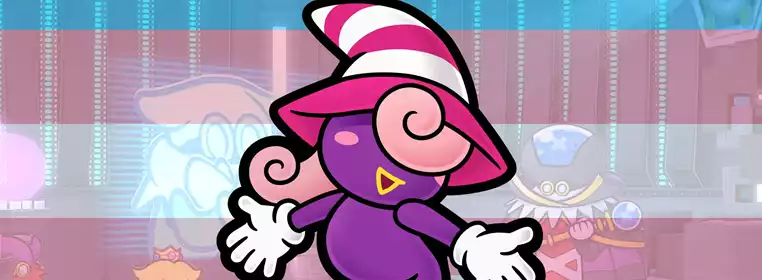 Paper Mario is finally flying its trans flag after 20 years