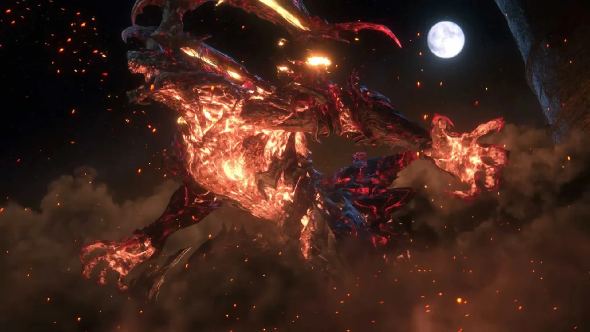 Screenshot of The Dark Eikon in Final Fantasy 16