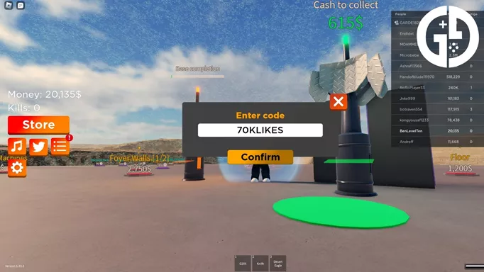 Roblox Military War Tycoon Codes (December 2023)