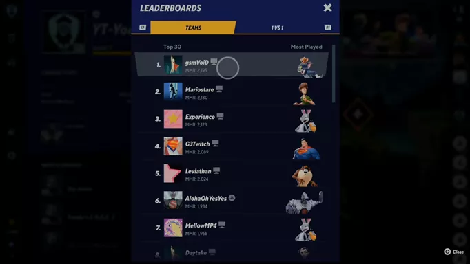 How to Check Leaderboard