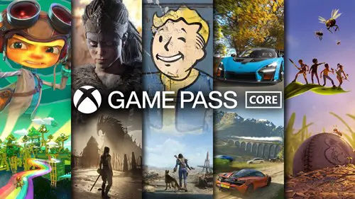 Promotional image for Xbox Game Pass Core