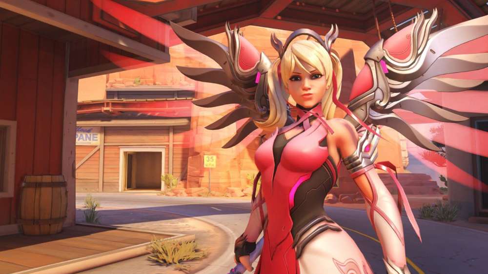 Can you still get the Pink Mercy skin in Overwatch 2?