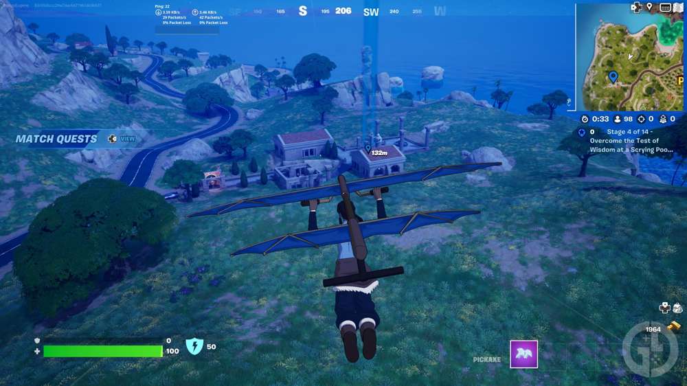 Where to find Coastal Columns in Fortnite