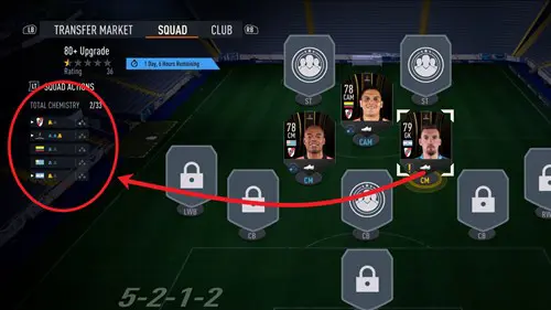 FIFA 23 Concept Player Change Positions Indicator