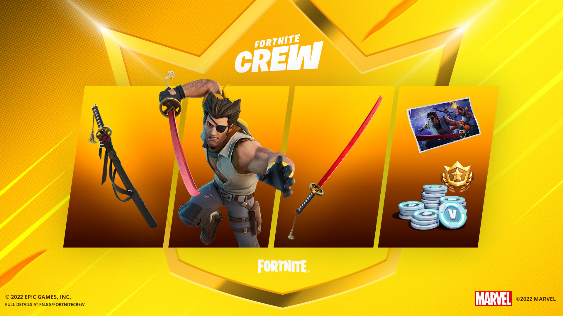 How To Get The Fortnite Wolverine Zero Skin Fortnite August 2022 Crew