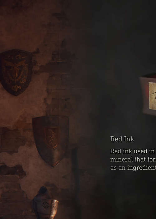 How to get the Red Ink & solve the shield puzzle in Resident Evil 4 Separate Ways