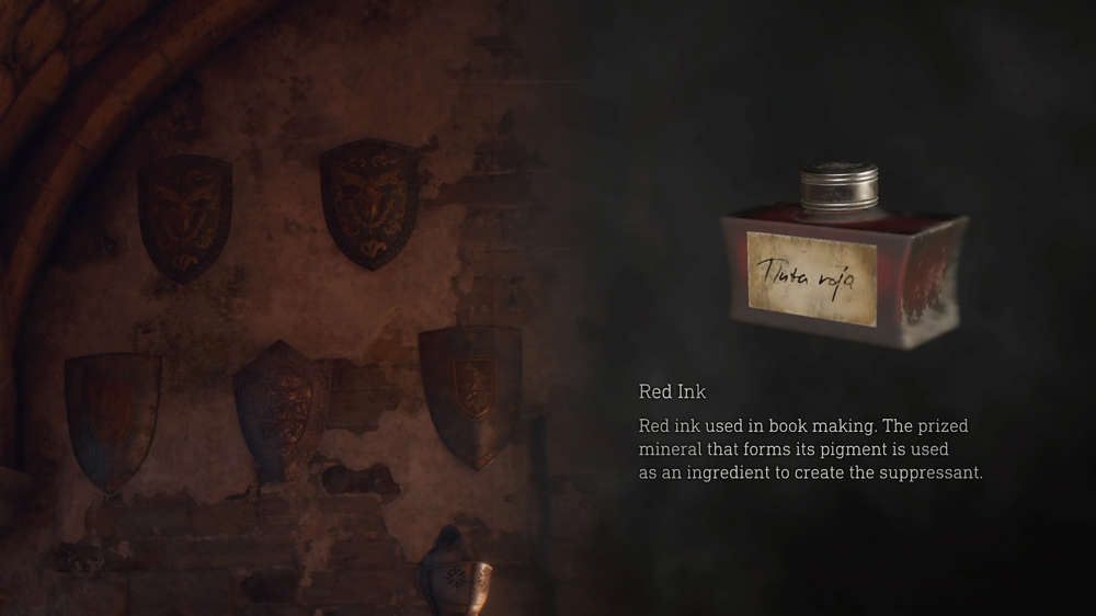 How to get the Red Ink & solve the shield puzzle in Resident Evil 4 Separate Ways