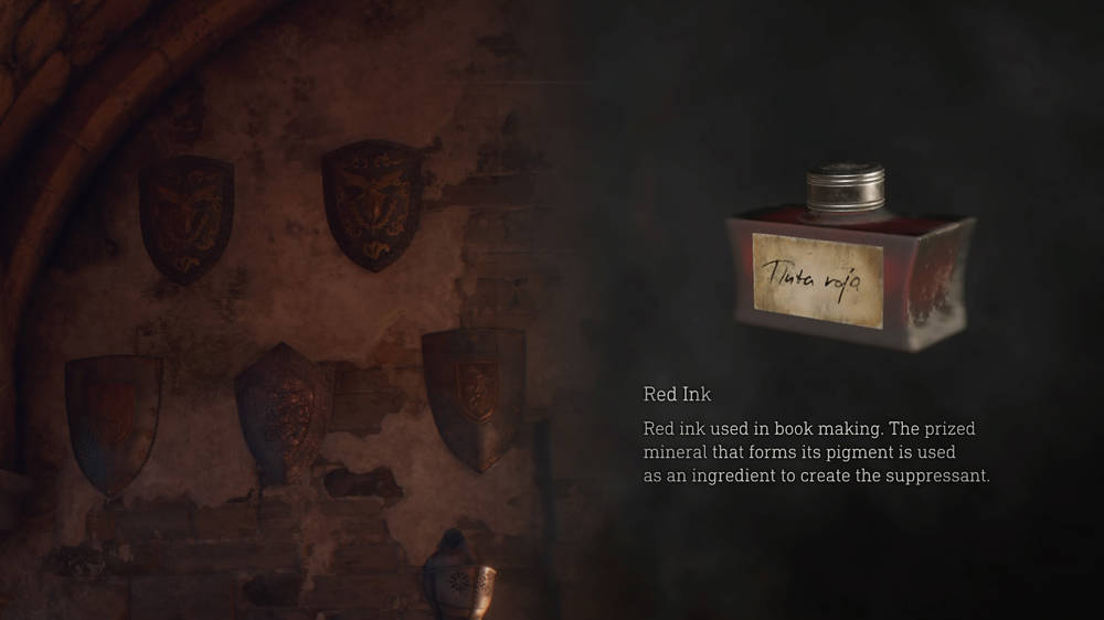 How to get the Red Ink & solve the shield puzzle in Resident Evil 4 Separate Ways