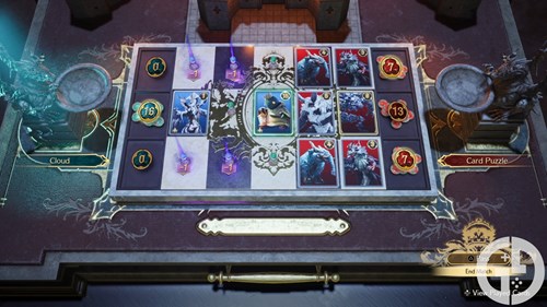 Image of the A Kingly Clash Card Carnival solution in Final Fantasy 7 Rebirth