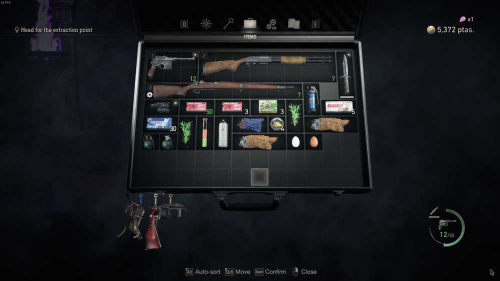 How to customize the attaché case in Resident Evil 4 Remake