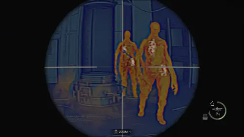 Resident Evil 4 Remake thermal scope