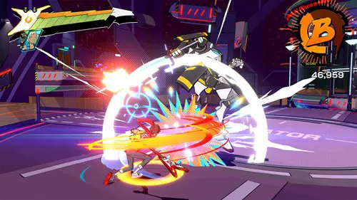 Hi-Fi Rush screenshot showing combat