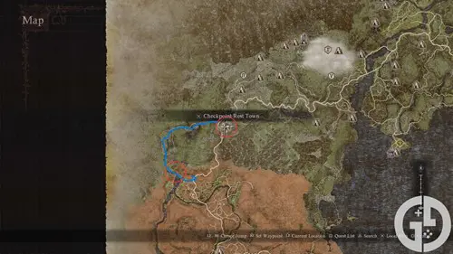 The Thunderclap Cave route in Dragon's Dogma 2