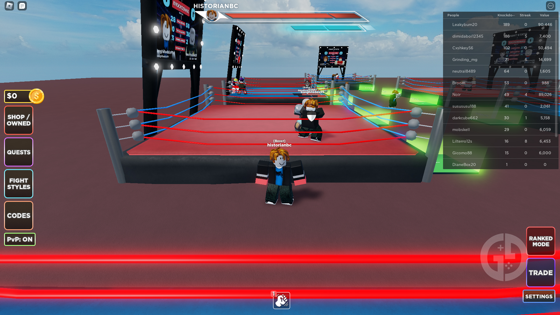 FREEDOM] 🥊untitled boxing game🥊 - Roblox