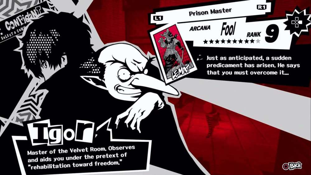 Persona 5 Royal Igor (Fool) Confidant Guide