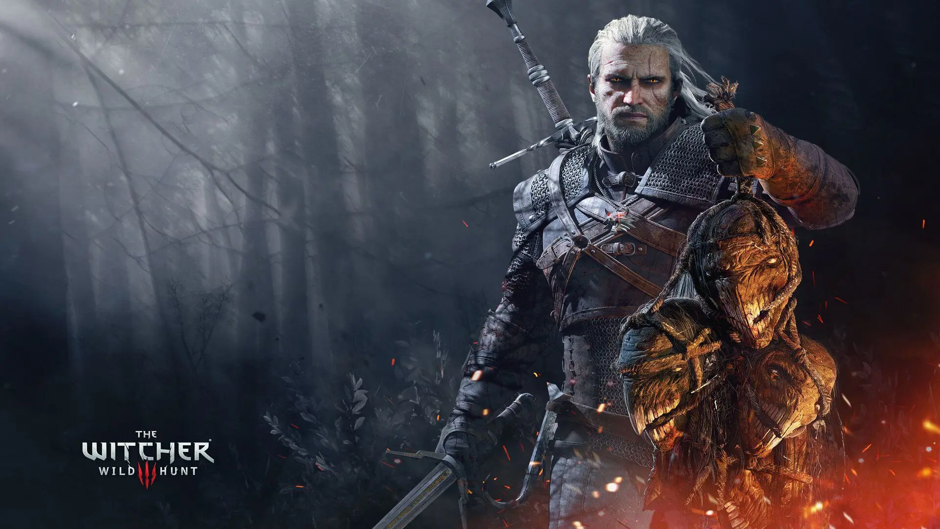 the witcher 3 key art