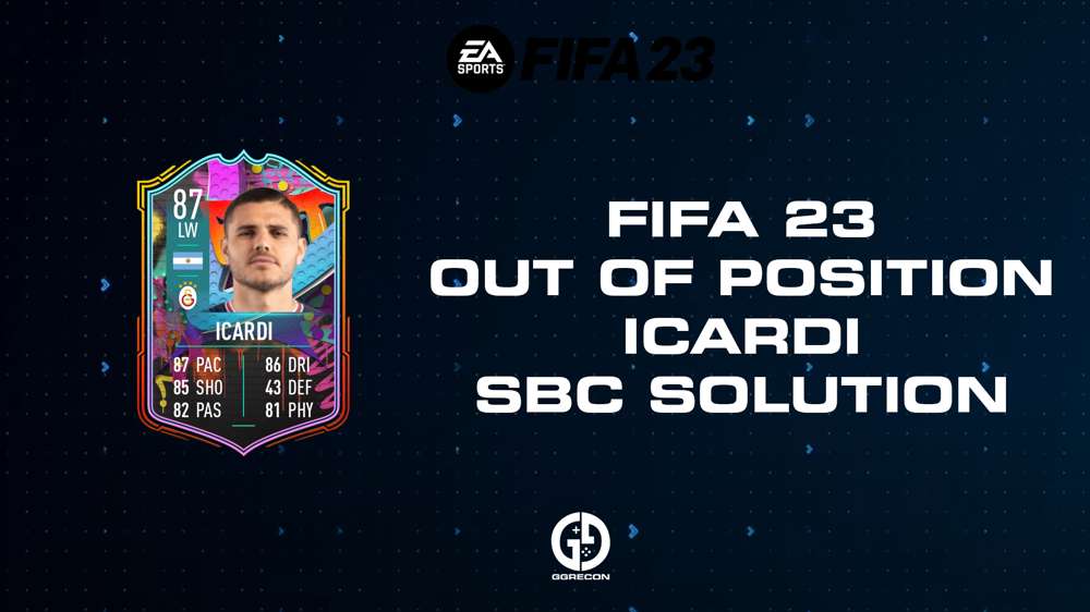 FIFA 23 Out Of Position Icardi SBC Solution