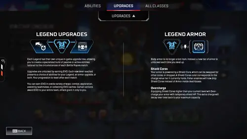 Armour changes Apex Legends